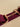 Burgundy/ Rose Gold bit belt